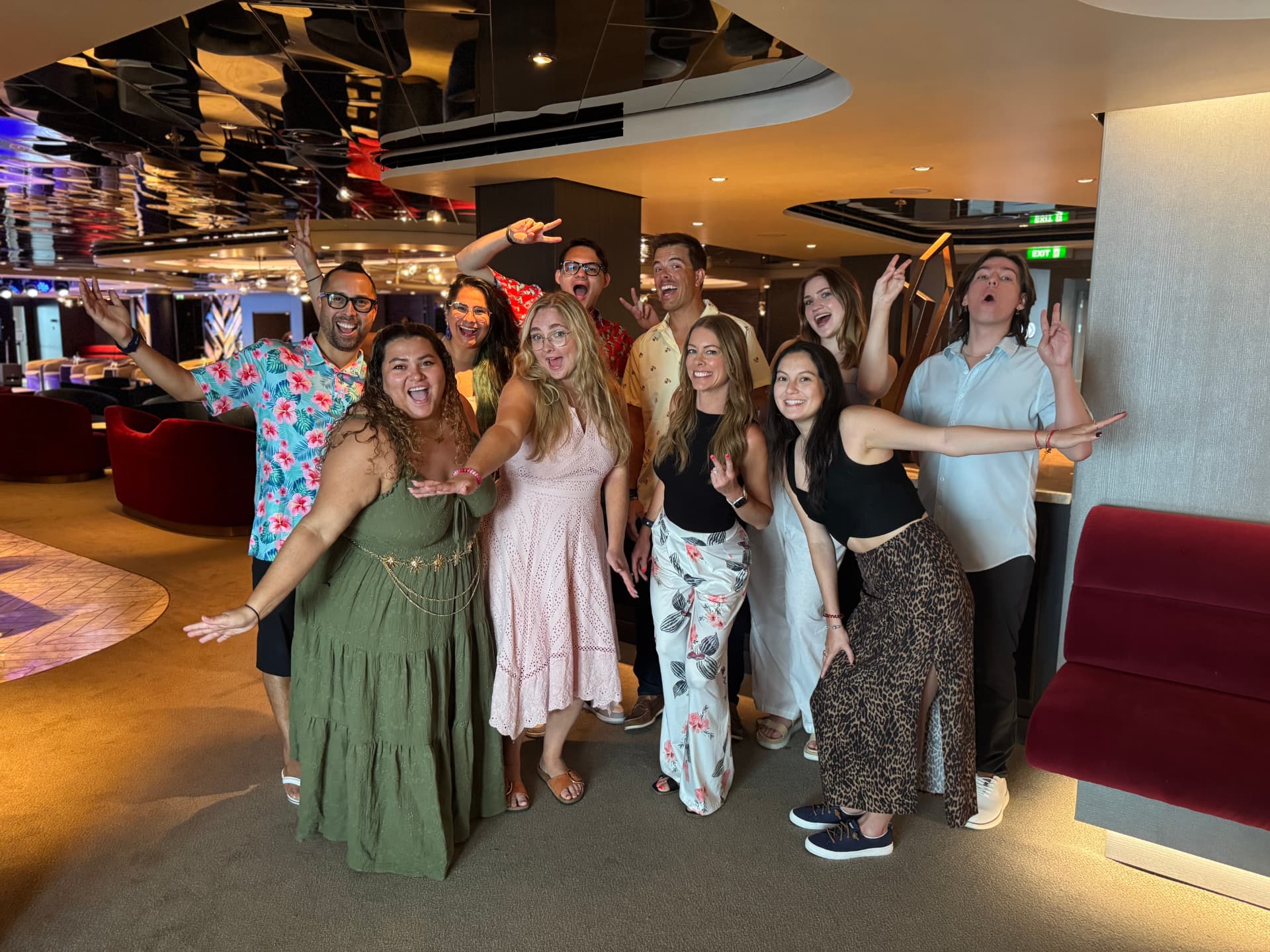 The Bambiz team together at a company outing