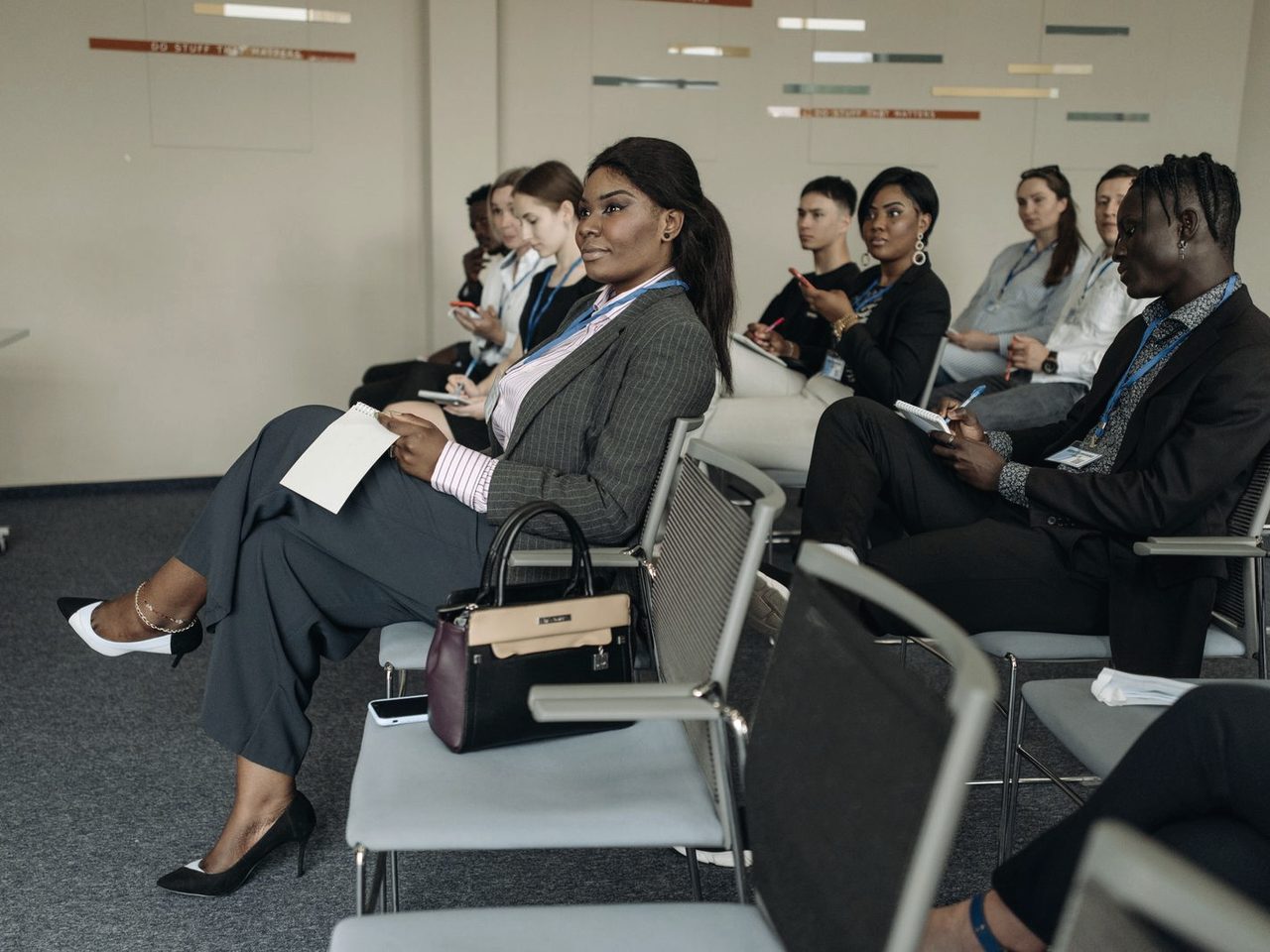 Families attending an estate planning seminar